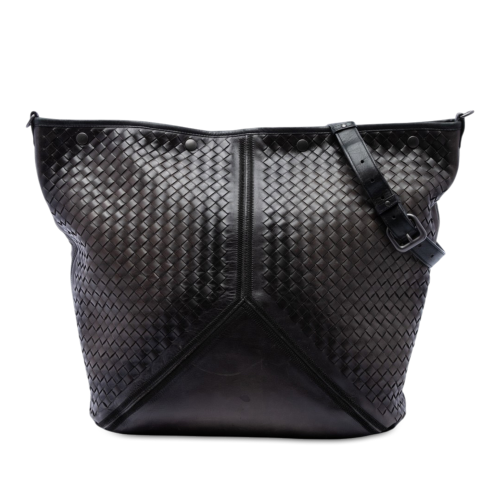 Pre-Loved Bottega Veneta Nappa Intrecciato Travel Bag